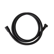Tubo flessibile nero opaco 150 cm per doccetta