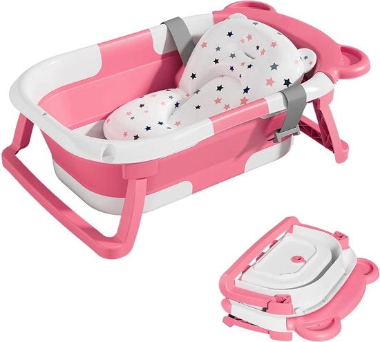 Bagnetto con base - bagnetto - luma bagnetto - set di cura - 45 x 30 x 19 cm - Rosa
