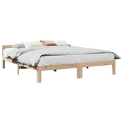 Giroletto senza Materasso 160x200 cm in Legno Massello di Pino 859229