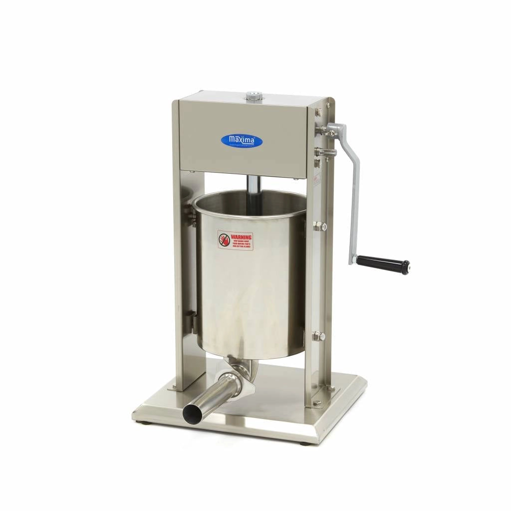 Insaccatrice per Salsicce - 10L - Verticale - incl. 4 Tubi di Riempimento