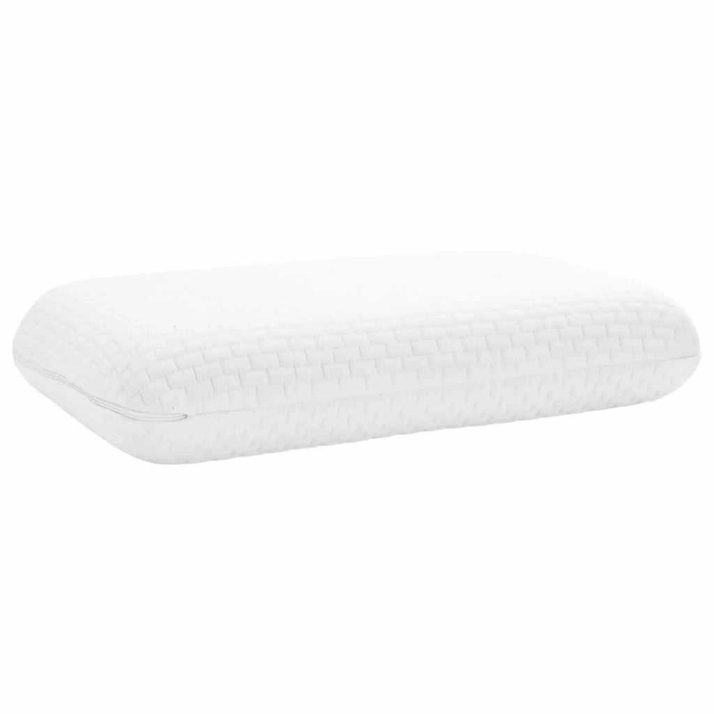 Cuscino da Letto Bianco 50 x 30 x 10 cm Schiuma Memory CFW3301282