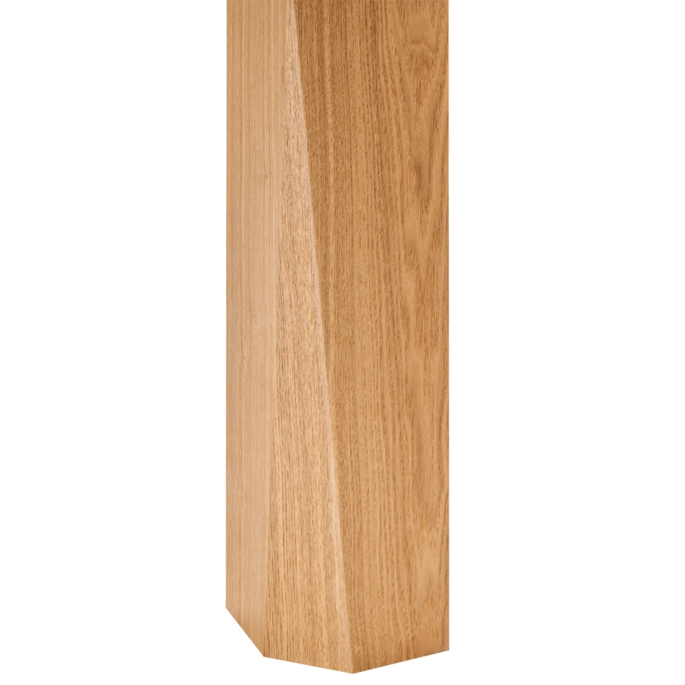 Tavolo da pranzo rettangolare allungabile moderno 160/200 x 90 cm Gambe in legno impiallacciato MDF Frassino chiaro