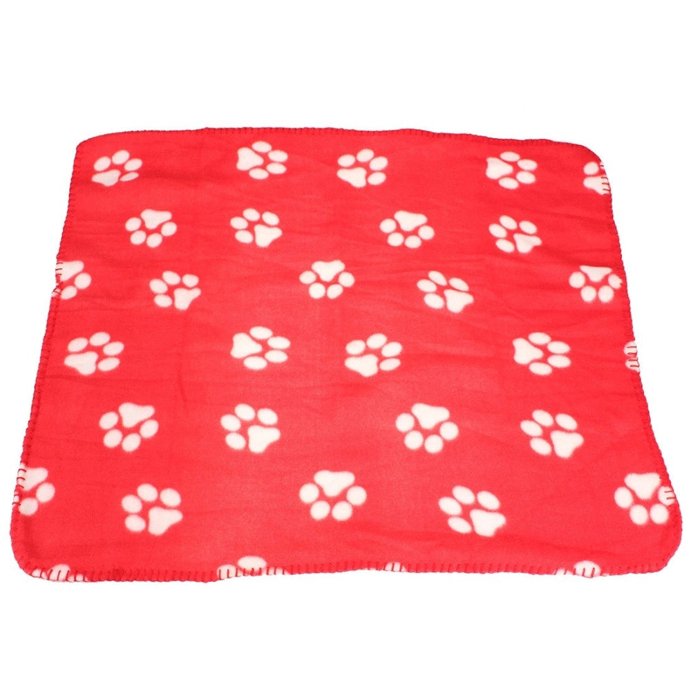 Trade Shop - Coperta Plaid In Pile Copri Divano O Coprisedile Per Cani E Gatti Paw 90 X 120 -