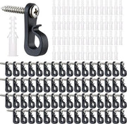 Pacchetto di 60 mini-haichi per illuminazioni di Natale con clip di sicurezza per l'appoggio di decorazioni luminose e piante.