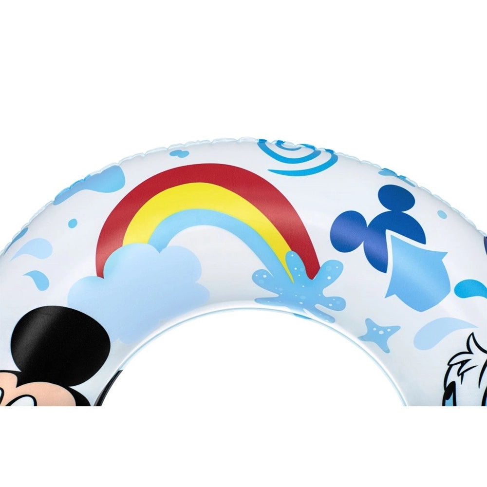 Trade Shop - Salvagente Topolino Mickey Mouse Paperino 56 Cm Per Mare Piscina Bambini 91004 -