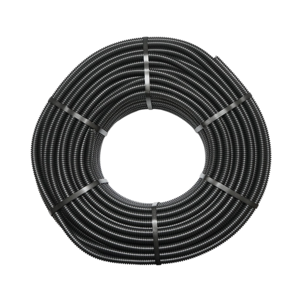 Tubo flessibile copex 16mm Gewiss DX15116R senza cordone, PVC ignifugo, 750N nero 100m/rotolo