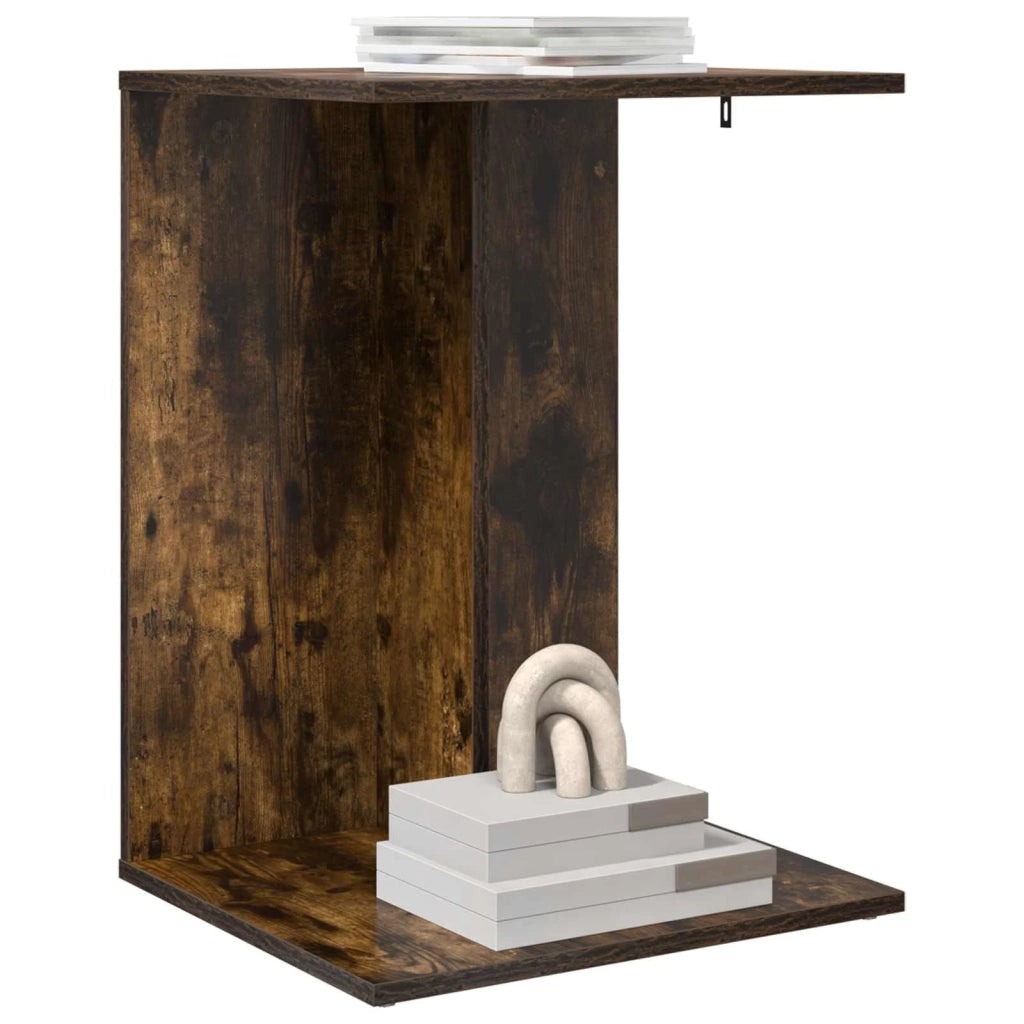 Tavolo laterale Rovere fumé 45 x 40 x 62,5 cm Legno multistrato 8000360