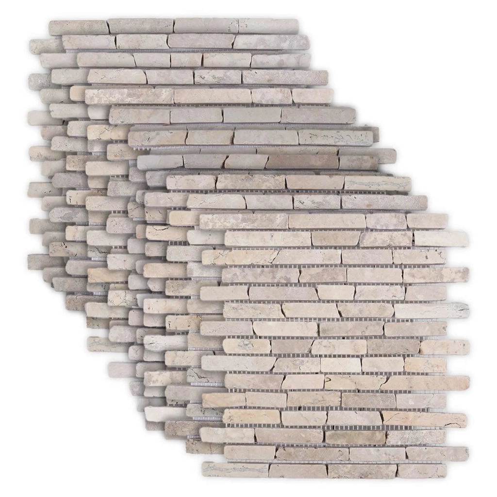 Piastrelle Mosaico Crema 30 x 30 cm Marmo 42033523