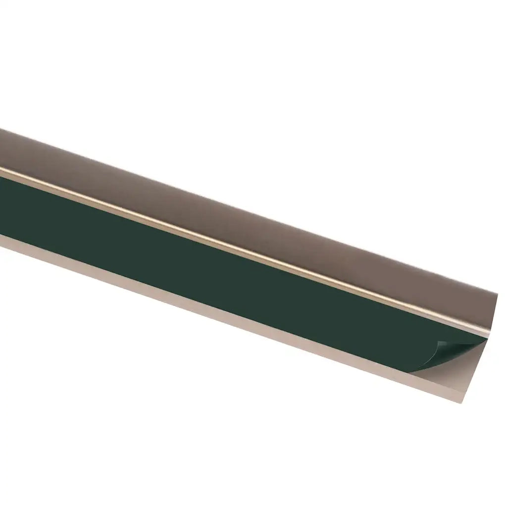 Profili a L per Gradini 15 pz in Alluminio 90 cm Marrone 146741
