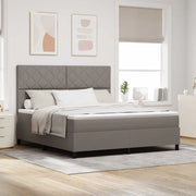 Letto a molle con testiera Talpa 180 x 200 cm Tessuto 3339487