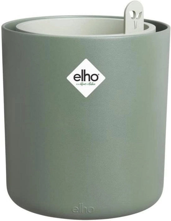 Piantagione per Basilico - Vaso Perennemente in Plastico Riciclato - Ø 16.5 x H 21.0 cm