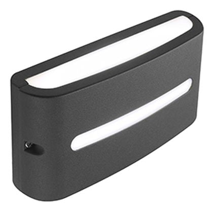 Applique da Esterno a LED 10W 3000K Sovil Grigio