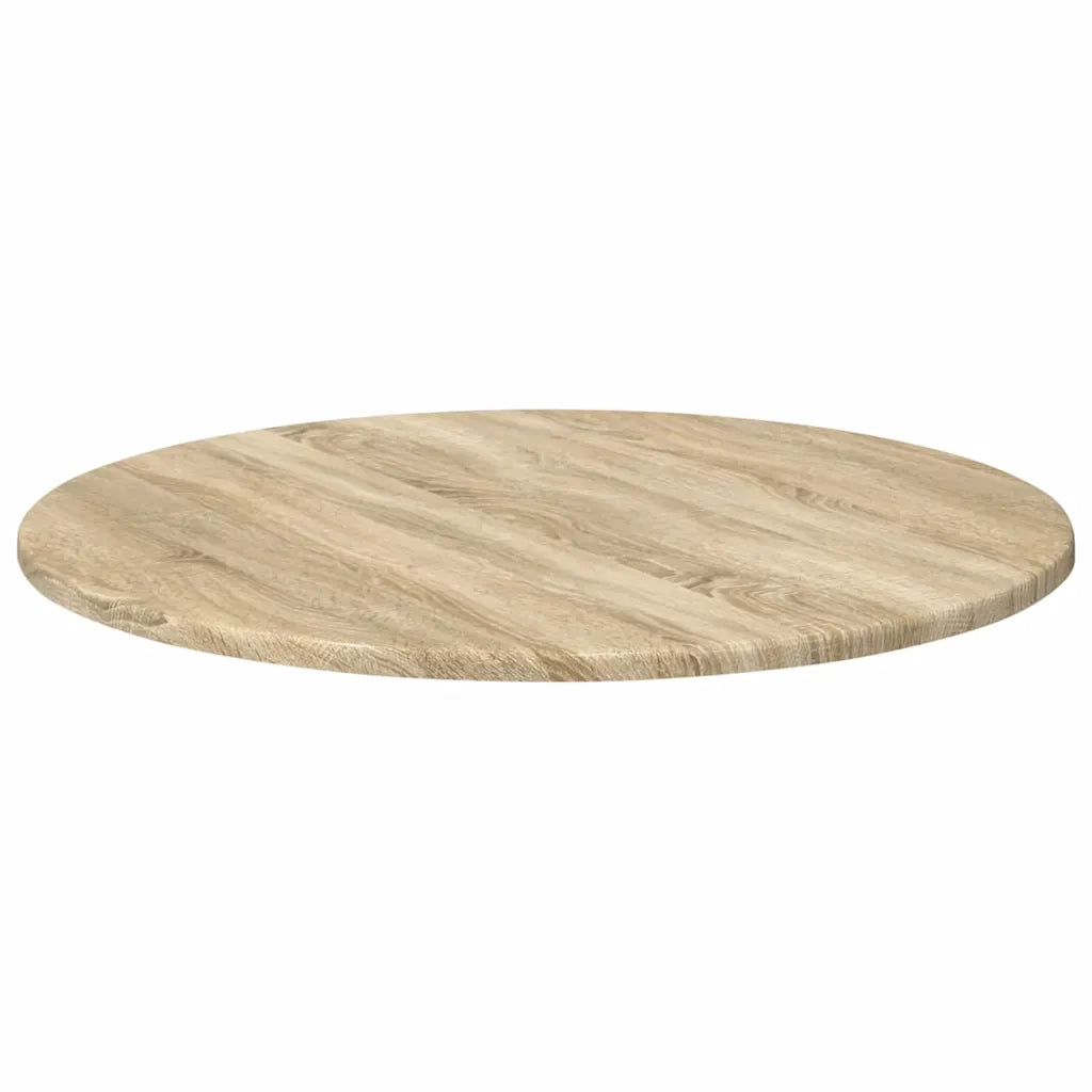 Piano del tavolo rovere sonoma Ø 60 x 1,5 cm Legno multistrato 880403