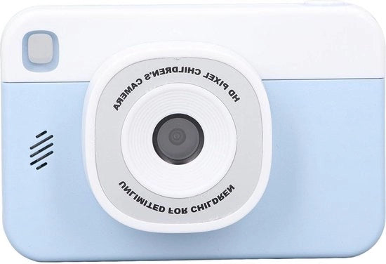 Camera Digitale per Bambini e Adolescenti - Risoluzione FHD 48 MP 1080P Videocamera - Schermo da 24 Pollici - Zoom Digitale 4x - Stabilizzazione Elettronica Anti-Shake - Autofocus - Vlogcamera Compatta e Leggera con Connessione Wi-Fi.