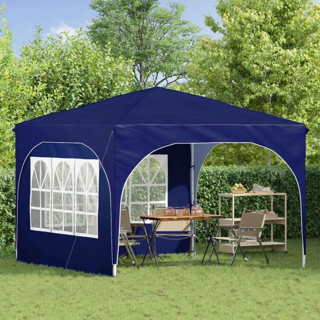 Tenda per feste a pop-up 290 x 290 x 245 cm Blu 42019857
