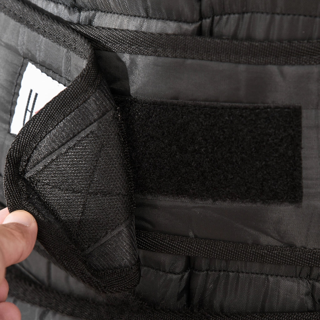 Gilet Ponderato Regolabile per Fitness ¨C Minimal ¨C 60x50 cm Nero