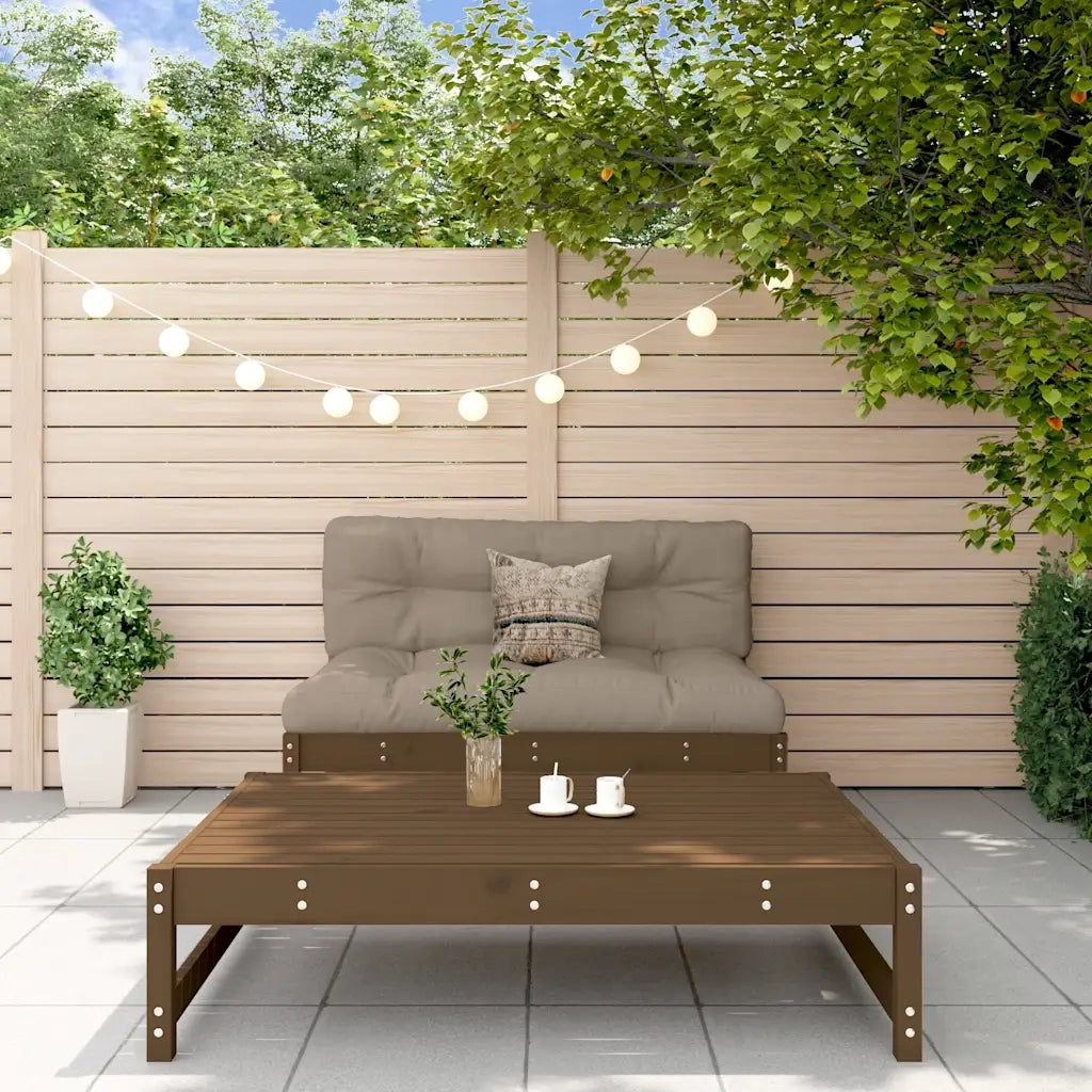 Set Divani da Giardino 2 pz con Cuscini in Legno Massello Mielecod mxl 76524