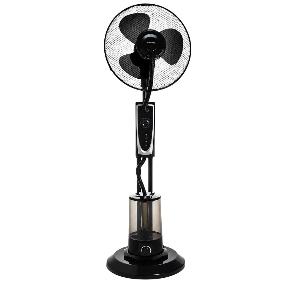 Ventilatore a piantana con nebulizzatore 40 cm 75w e timer
