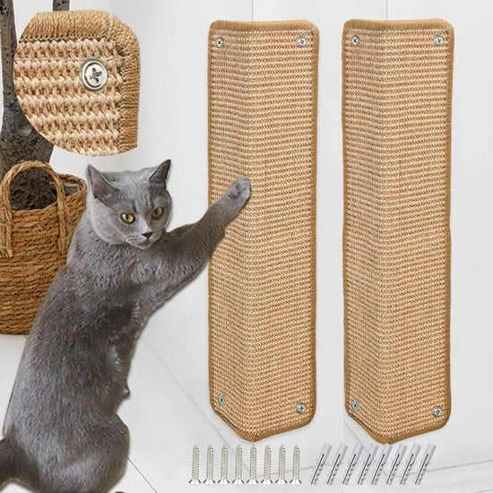 Protezione da Gatti per Mobili Sisal Mat Mat per Protezione da Gatti per Divano Dimensioni 60 × 25 cm (Marrone)