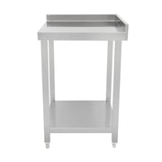 Unità Angolare Modulare da Cocktail Bar con Splashback in Inox 85x55x55cm