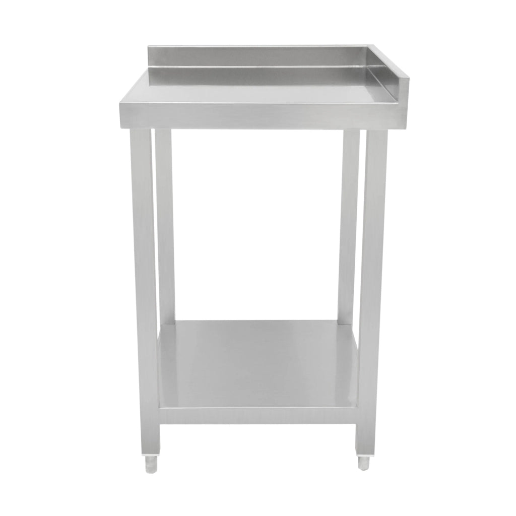 Unità Angolare Modulare da Cocktail Bar con Splashback in Inox 85x55x55cm