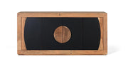  Credenza a 4 ante in legno di acacia