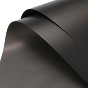 Pacco di Carta Doppia Facia Nera 22,8"x22,8" - Impermeabile - Attrezzatura per Fiorista - Necessità per Bouquet - Pacchetto per DIY e Artigianato - Regalo in Scatola - Confezione da 20