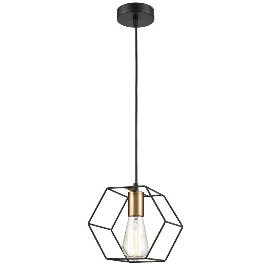Lampada APP1131-1CP Black/gold