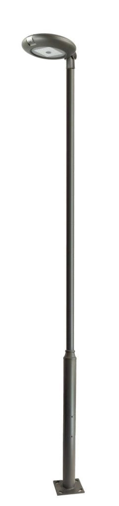 Lampione giardino LED 50W TYTAN SU-MA tondo IP65 grigio