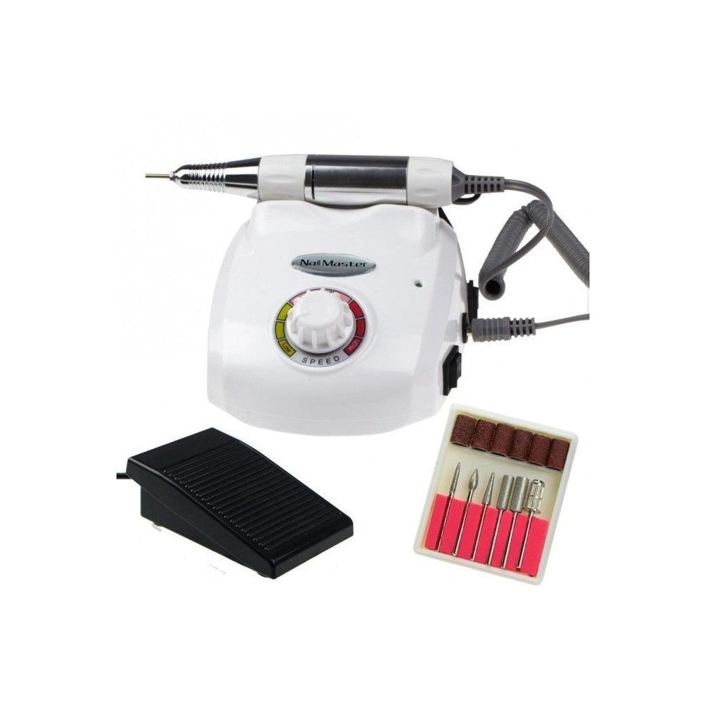 Trade Shop - Fresa Professionale Per Unghie Manicure Pedicure Ricostruzione 30000 Giri -