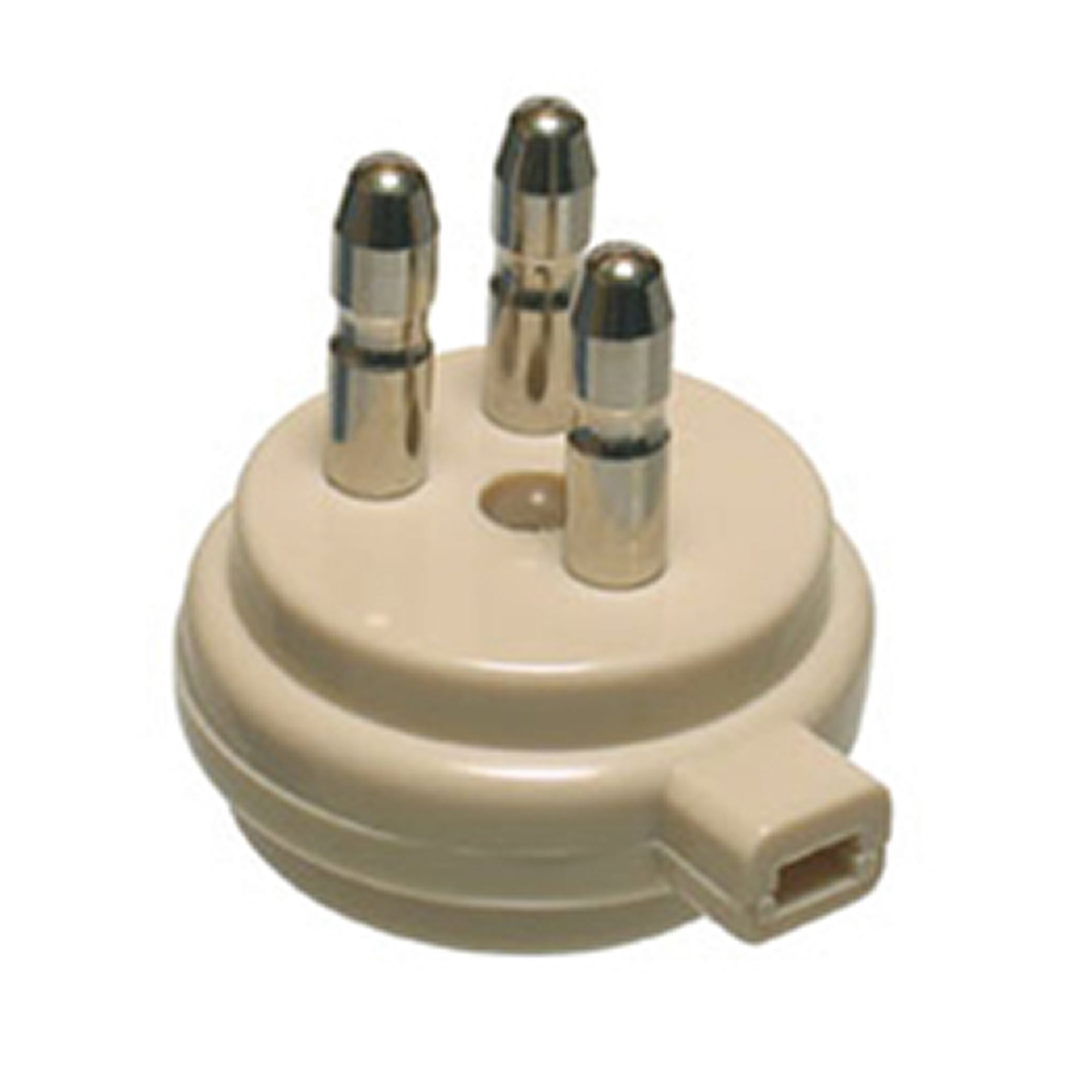 Minispina telefonica volante tripolare avorio