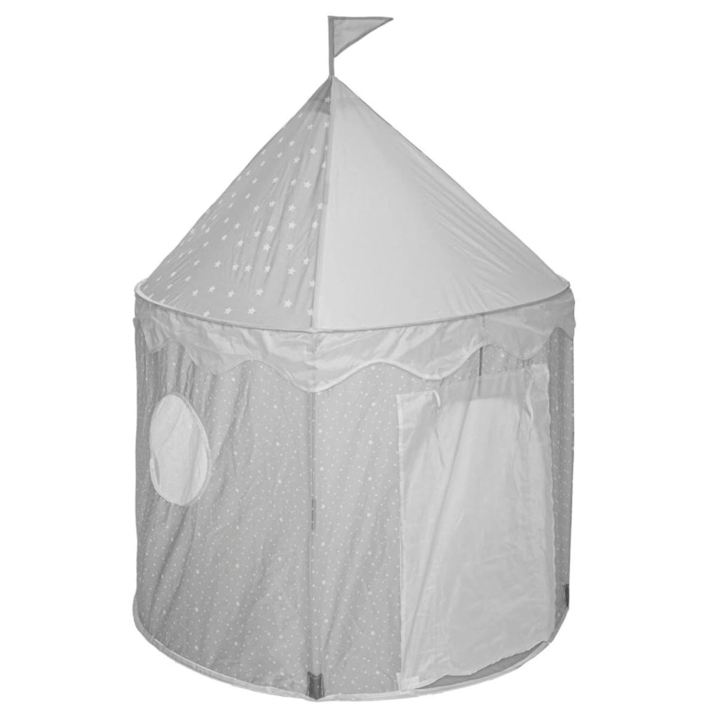MOHOME Tenda Bambini Cameretta Grigio Casa Giochi Casetta Capanna Pop-Up Motivo Stella Ragazzi Ragazze Interni Esterni Portatile Borsa Cameretta Stanza Giochi
