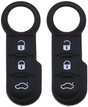 Set di protezioni per chiavi di auto antidifesa - 2 pezzi - Nero - Resistente al grafito - Impermeabile - Leggero e duraturo - Protezione per chiavi di auto