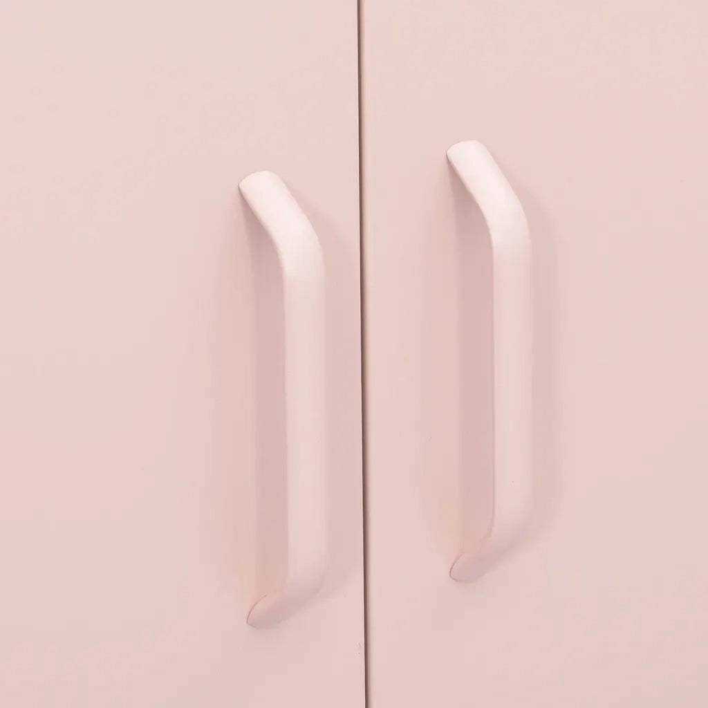 Armadietto Rosa 80x35x101,5 cm in Acciaio 336157