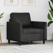 Poltrona Nera 60 cm in Similpelle