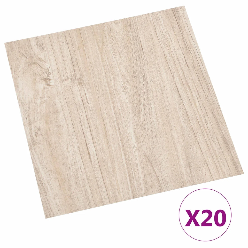 Plance per Pavimentazione Autoadesiva 30,5 x 30,5 cm 20 pz PVC CFW1711083