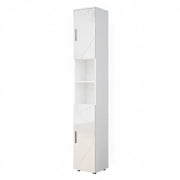 Mobile bagno alto Irma Bianco lucido 30 x 192 cm Vicco