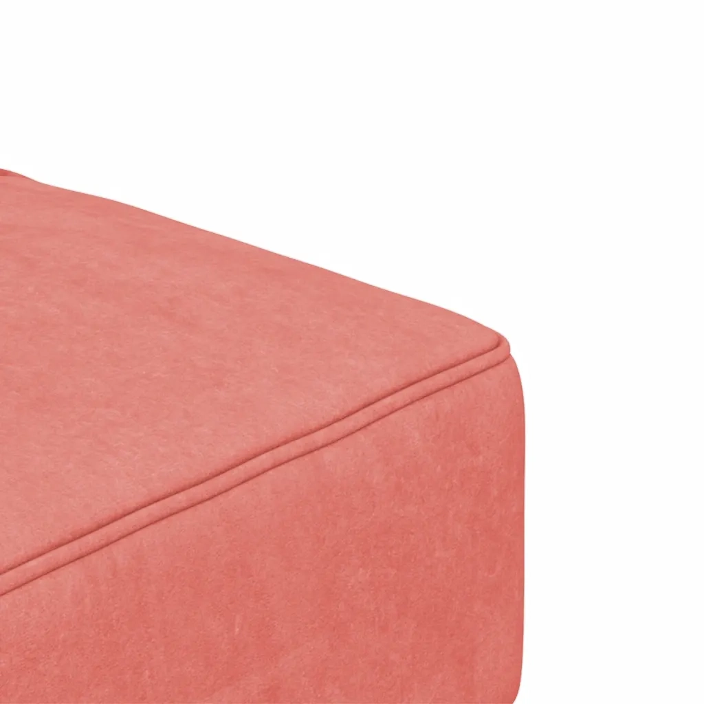 Divano letto | Sof¨¤ letto | Letto singolo a 2 Posti con 2 Cuscini Rosa in Velluto