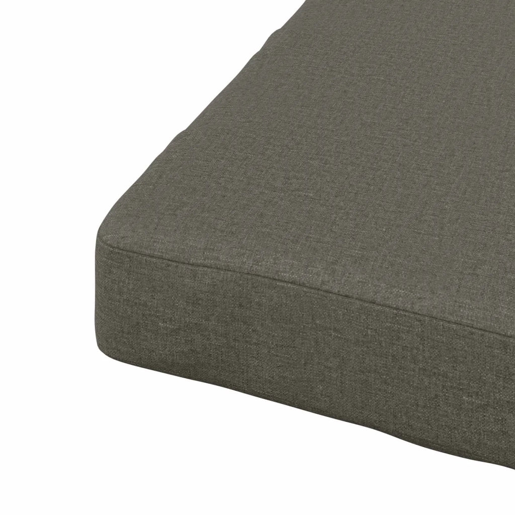 Cuscino per Sedia in Unico Pezzo SOEST 100% Poliestere Grigio 945069