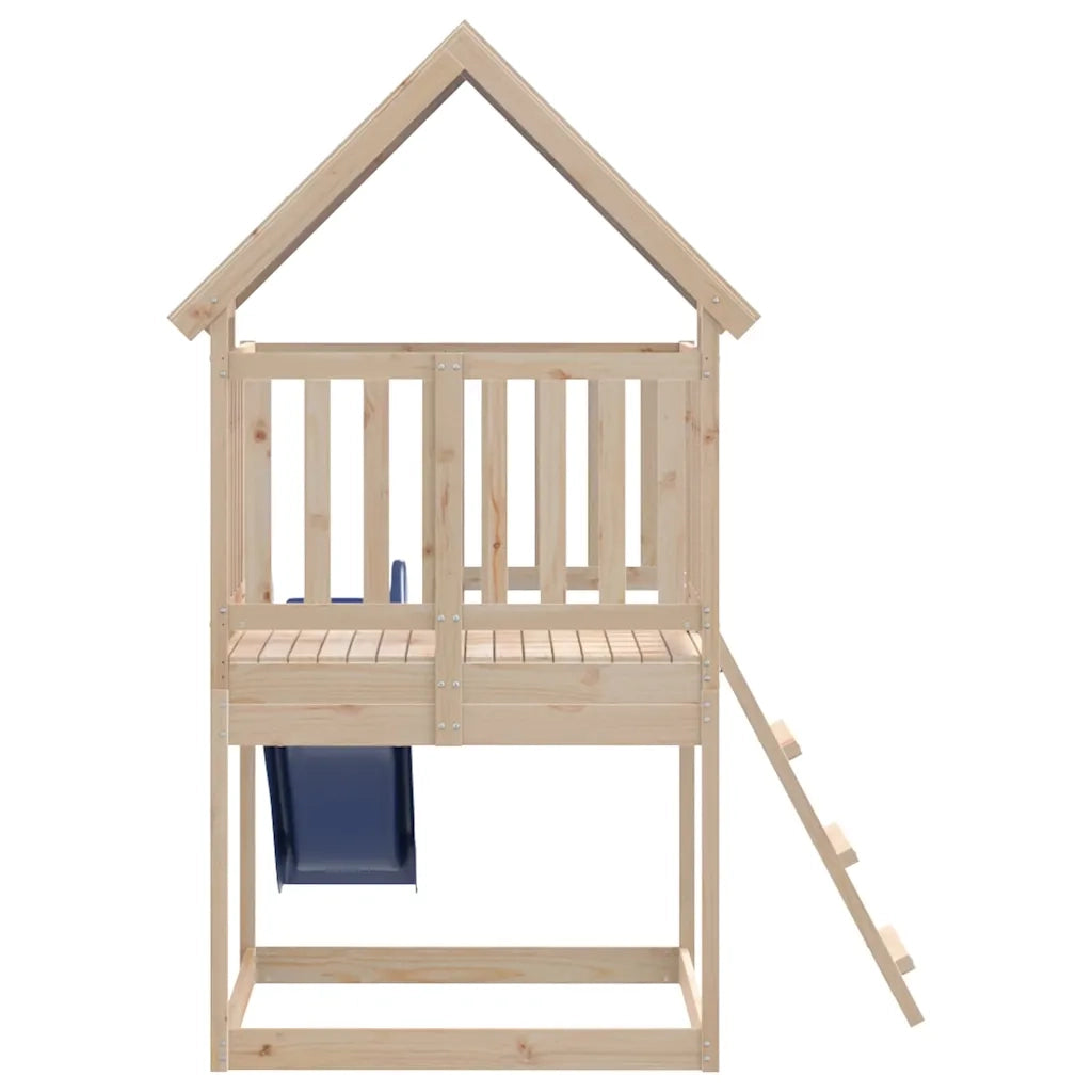 Set da Gioco da Esterno in Legno Massello di Pino CFW5666962