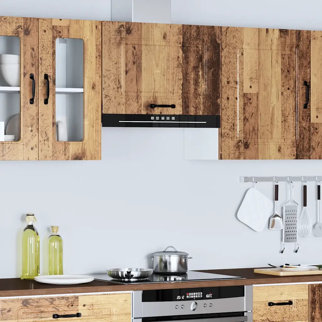Pensile da Cucina Kalmar Legno Vecchio in Legno Multistrato 853605