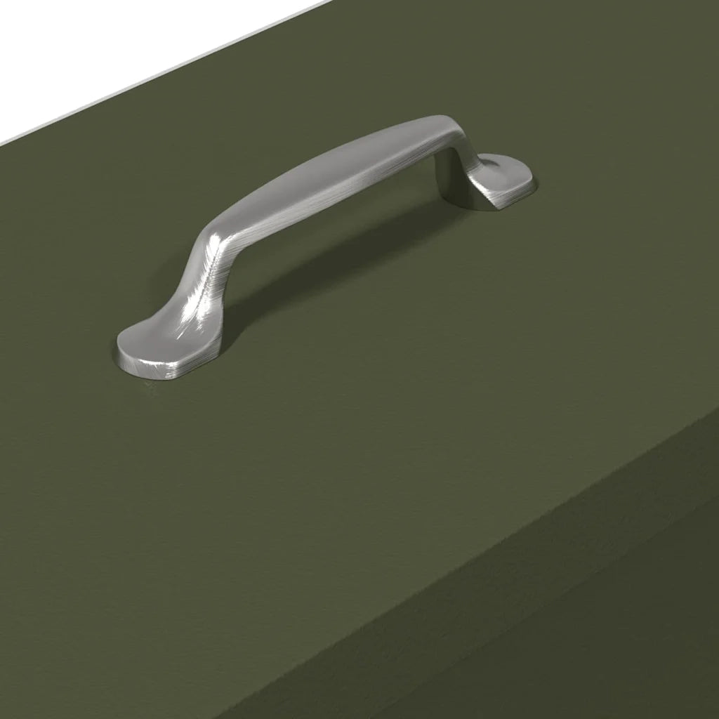 Feeder per pollo 2 pz Verde oliva 41,5 x 20,5 x 33 cm CFW1685314