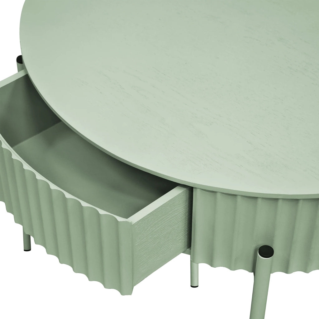 Tavolino/consolle 36 x 60 cm verde menta 03_0010842