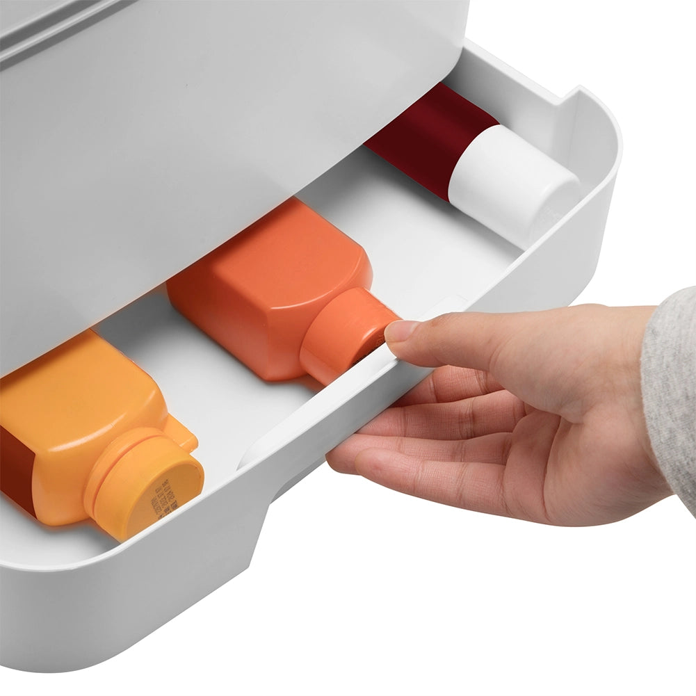 Organizer Scatola Medica per Medicinali Portaoggetti Portatile Pronto Soccorso