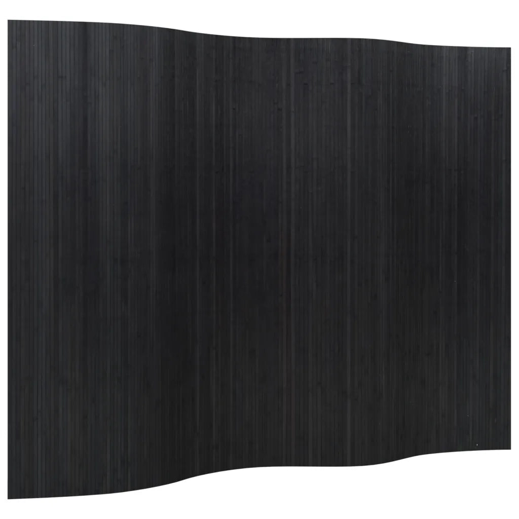 Divisorio Ambienti Nero 165x250 cm in BambÃ¹