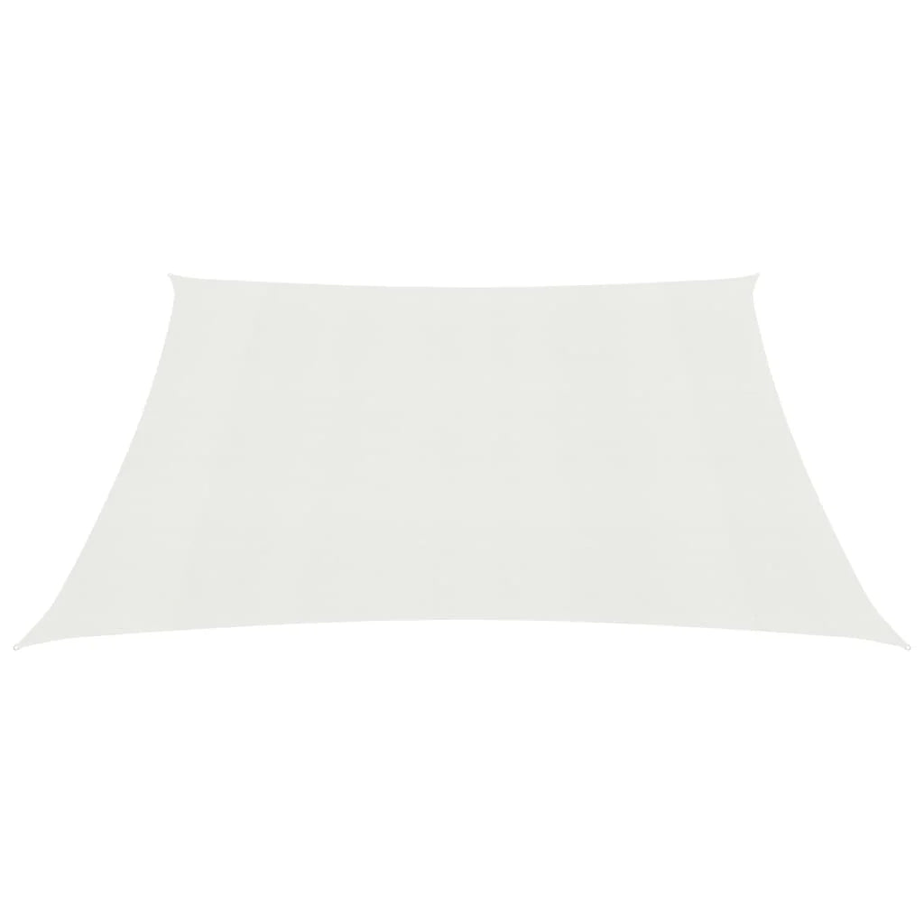 Vela ombreggiante/ombrellone 160 g/m² 3 x 3 m HDPE bianco 02_0009014