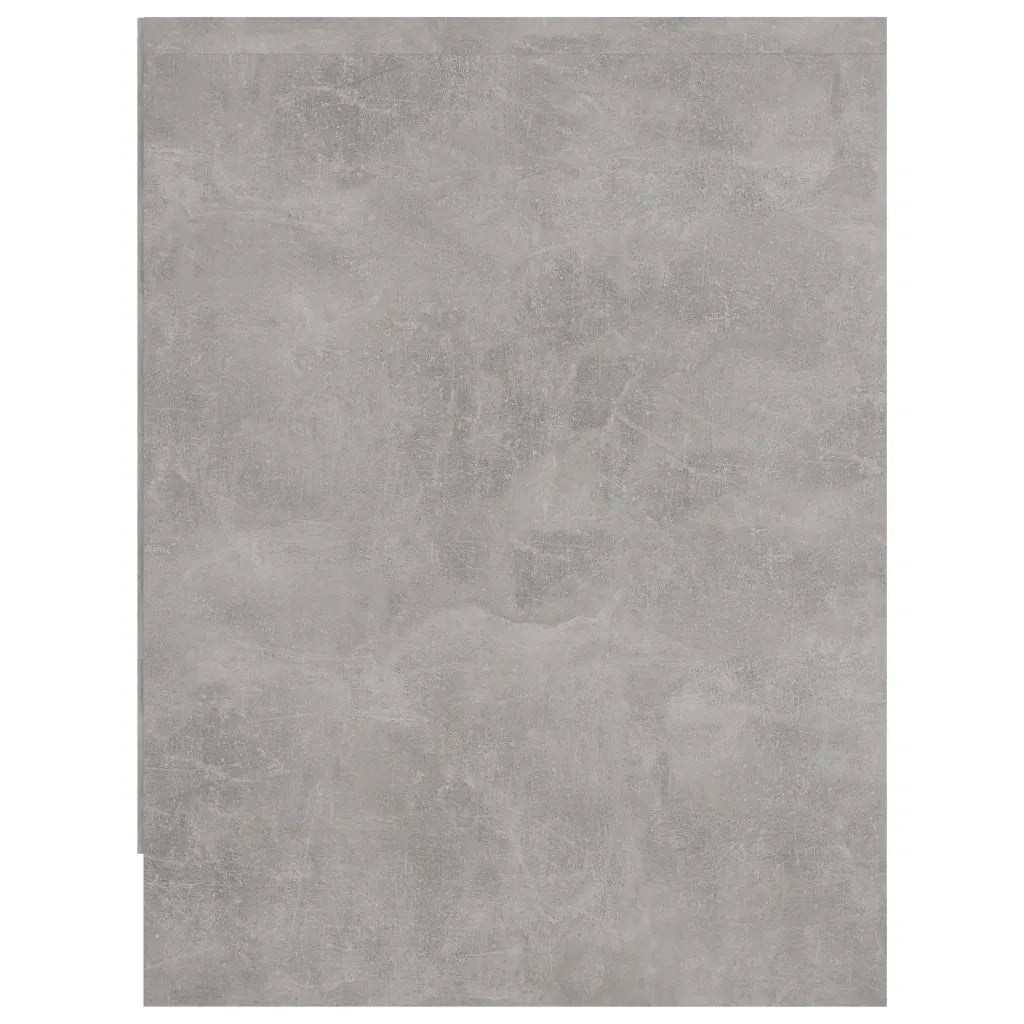 Comodini 2 pz Grigio Calcestruzzo 40x30x40 cm in Truciolato cod mxl 53685