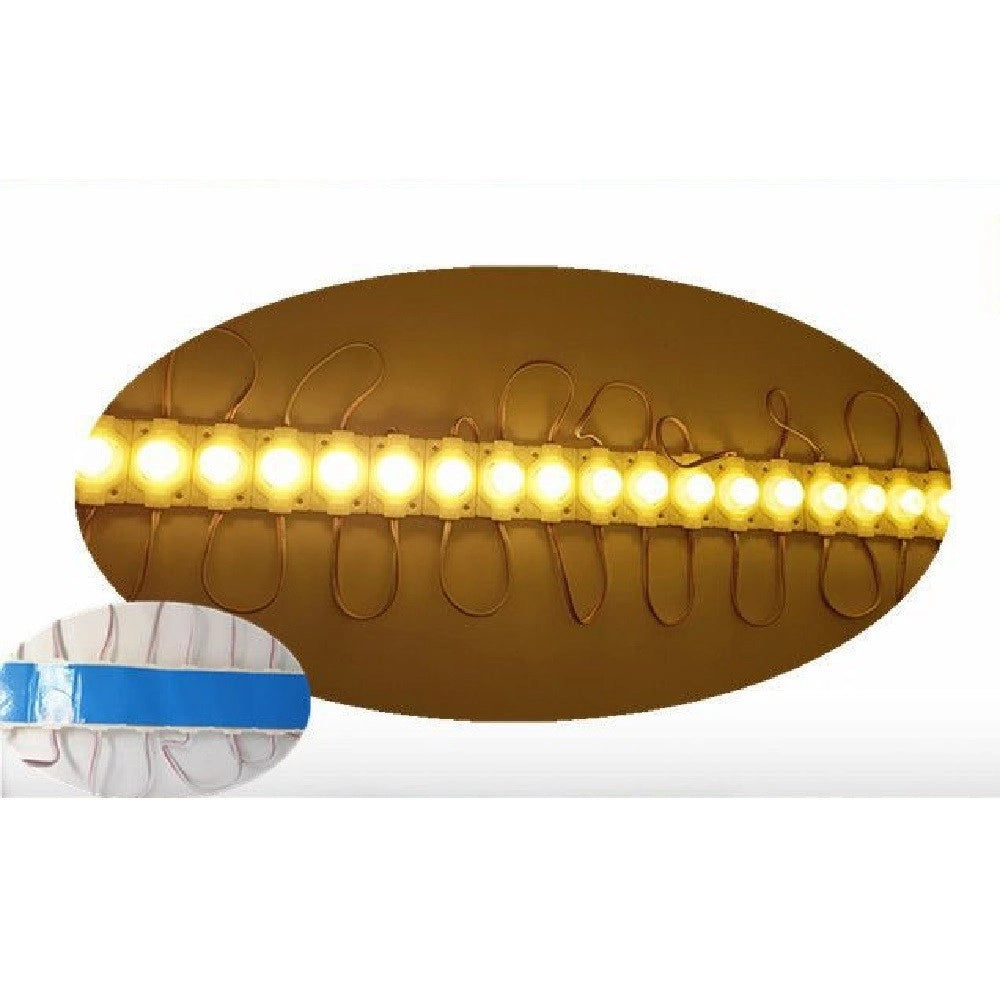 Trade Shop - Modulo Led 12v 3030 Per Insegne Tabelle Luce Fredda 6500k Calda 3000k 3030-12v -