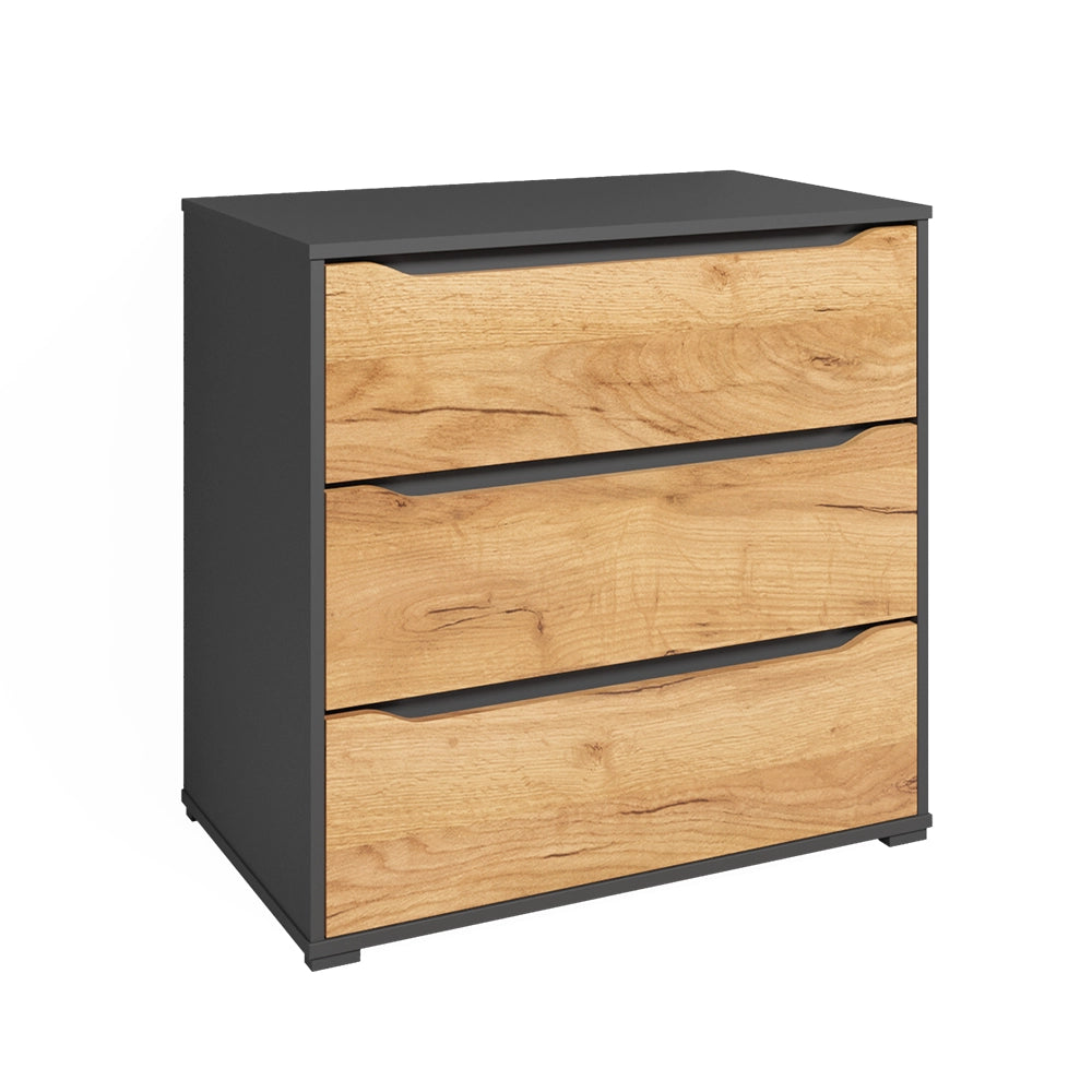 Vicco Credenza Quercia dorata 48 x 77.6 cm con cassetti