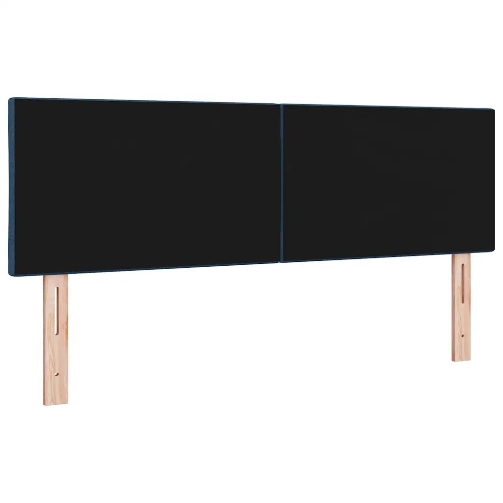 Testiera LED Blu 160 cm Tessuto 3338232